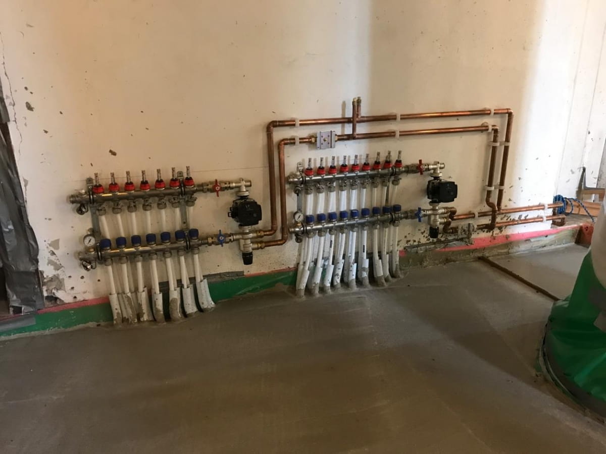 Pipework to be boxed in